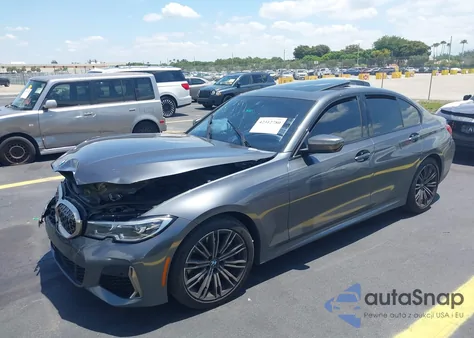 2020 BMW 3 Series M340I из США, поврежденный, VIN WBA5U7C01LFH30158